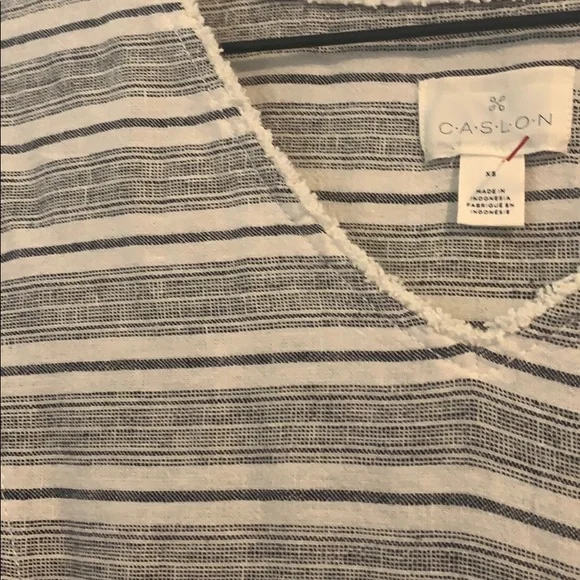 Caslon Striped Shift Dress - Picture 2 of 3